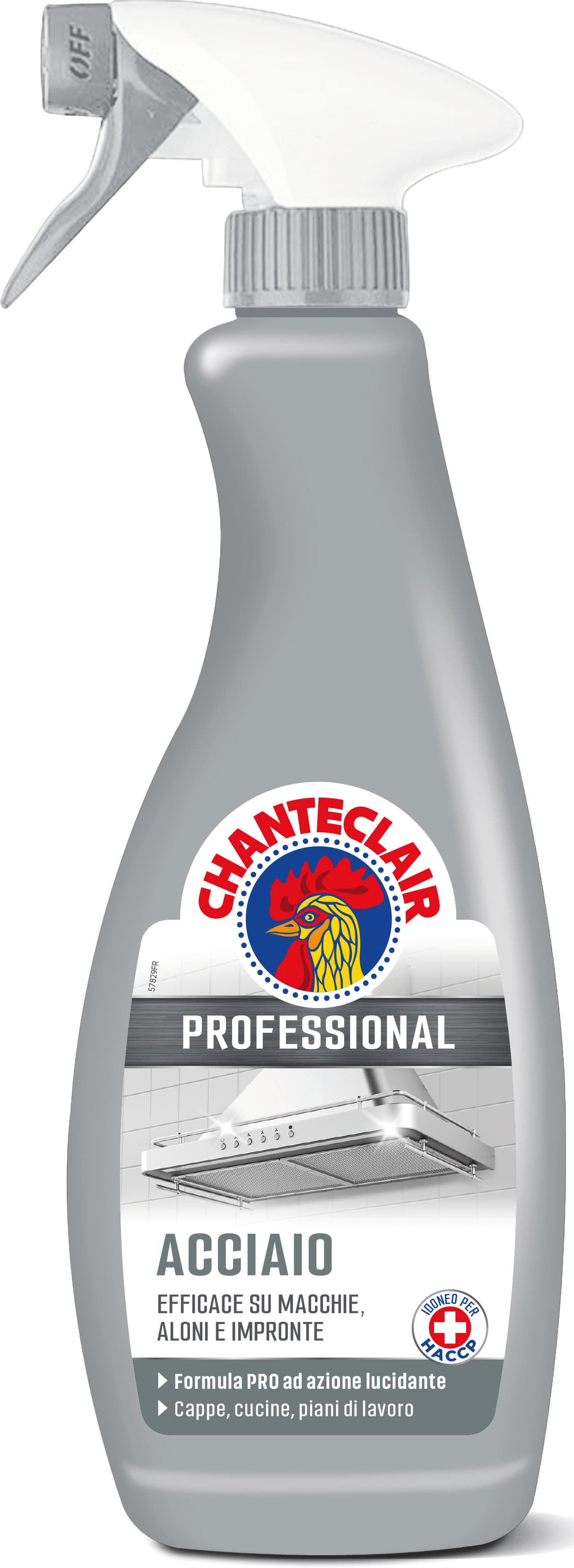 Acciaio Ml. 700 8 Pezzi Chanteclair Professional - 2