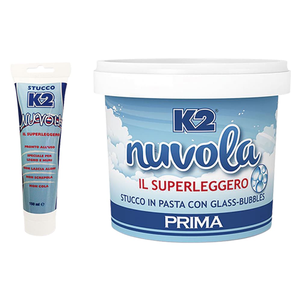 Stucco in Pasta Tubetto K2 Nuvola 6 Pezzi 150 ml - 2