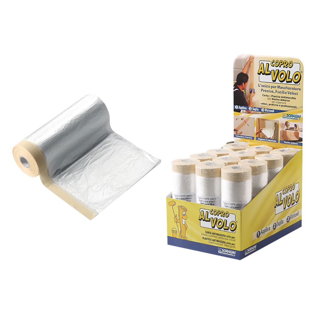 Plastica per Mascheratura Copro al Volo 55 x 20 mt - 2
