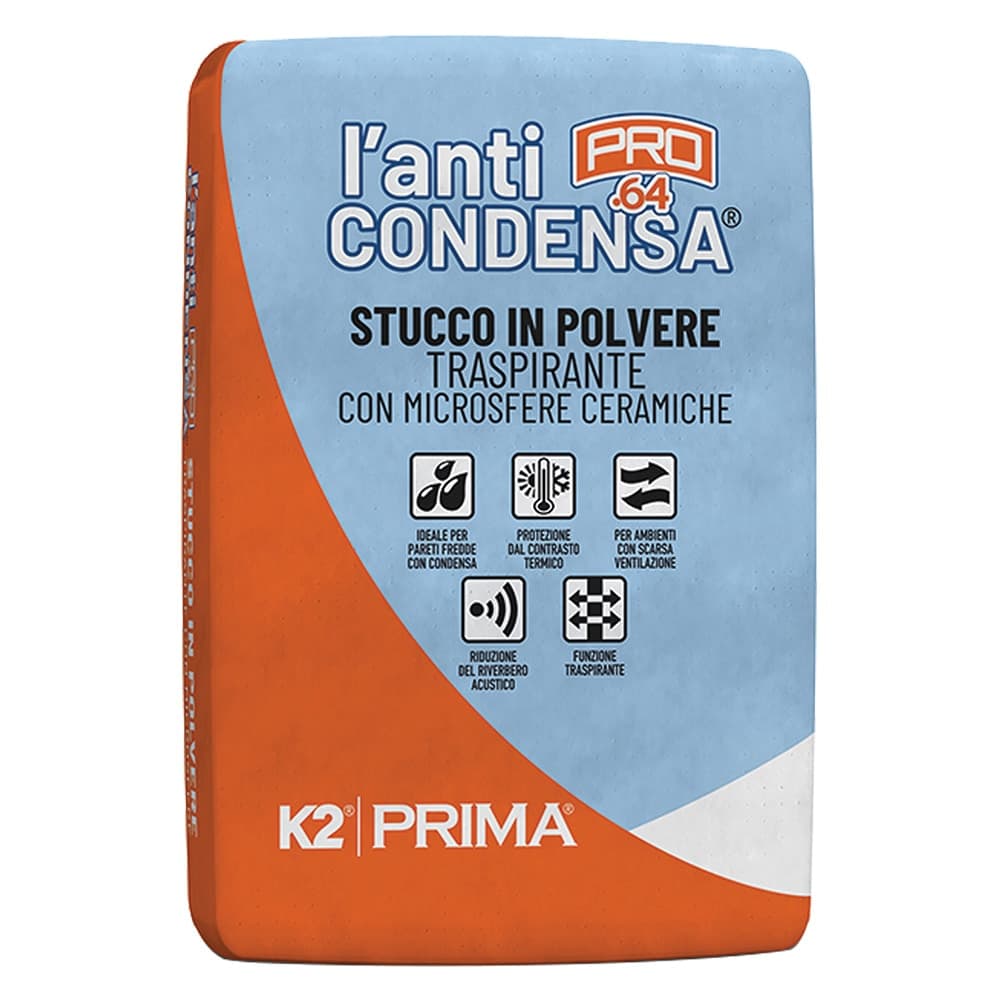 Stucco in Polvere K2 Anticondensa 4 Pezzi 4 kg