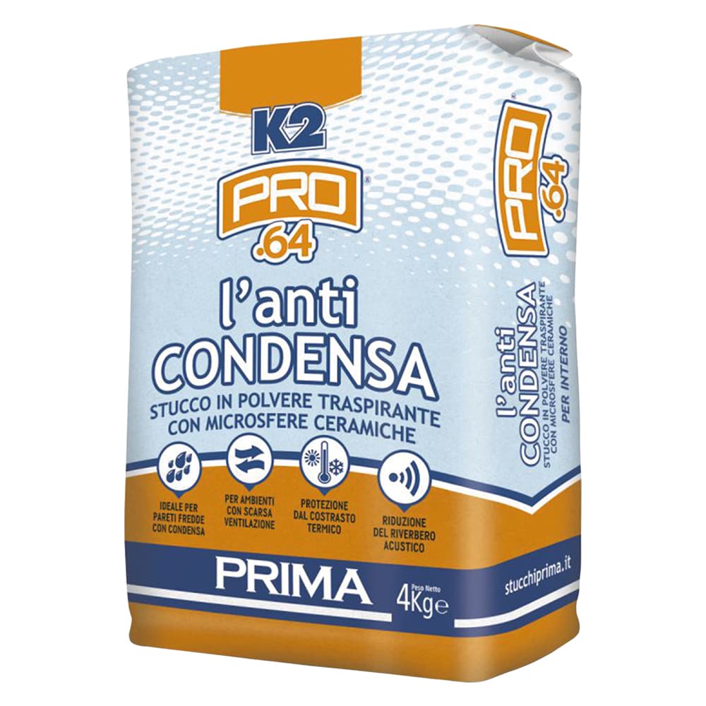 Stucco in Polvere K2 Anticondensa 4 Pezzi 4 kg - 2