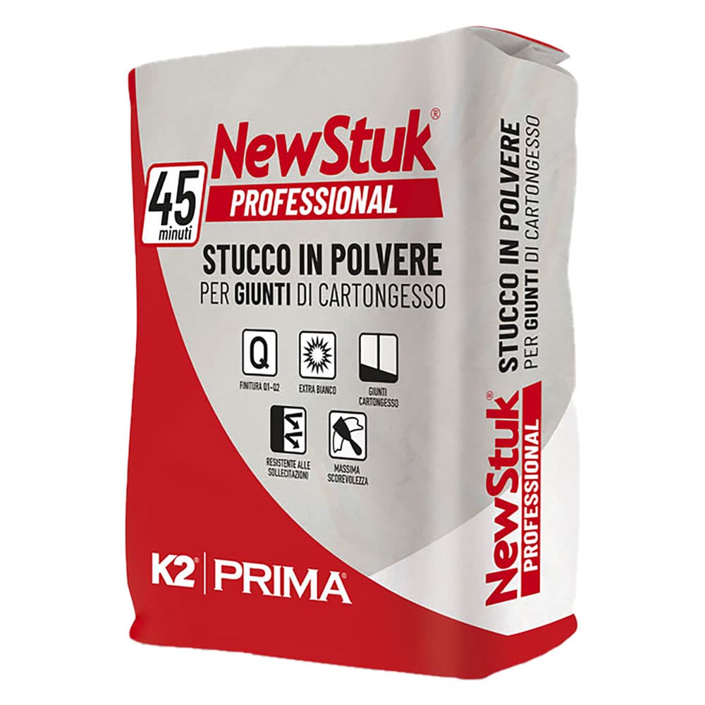 Stucco in Polvere per Cartongesso K2 4 Pezzi 5 kg - 2