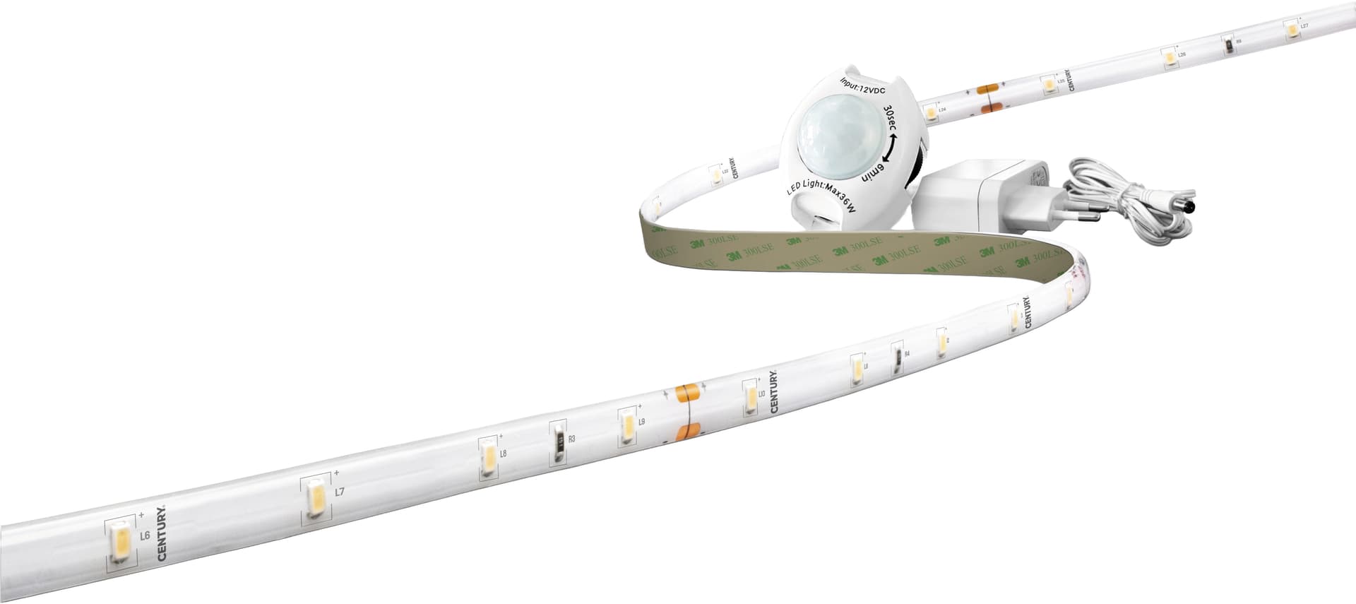 Strisce Strip LED Sensor 2 90 W per M 30 LED per M 225 Lm 3.000K 2 x 1 2 M - 2