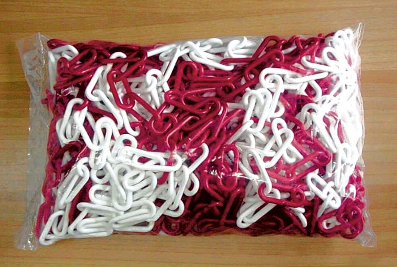 Catena Segnaletica M 25 Colore Bianco Rosso Ø Mm 6 - 2