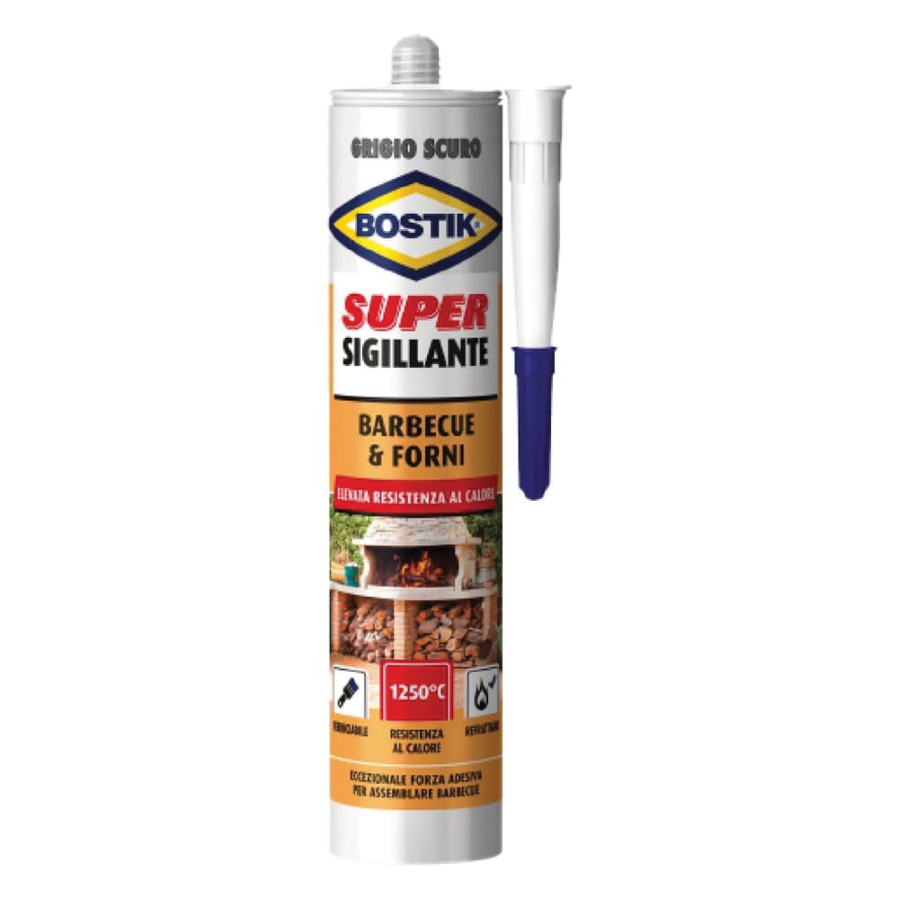 Sigillante Refrattario Bostik 12 Pezzi 530 gr - 2