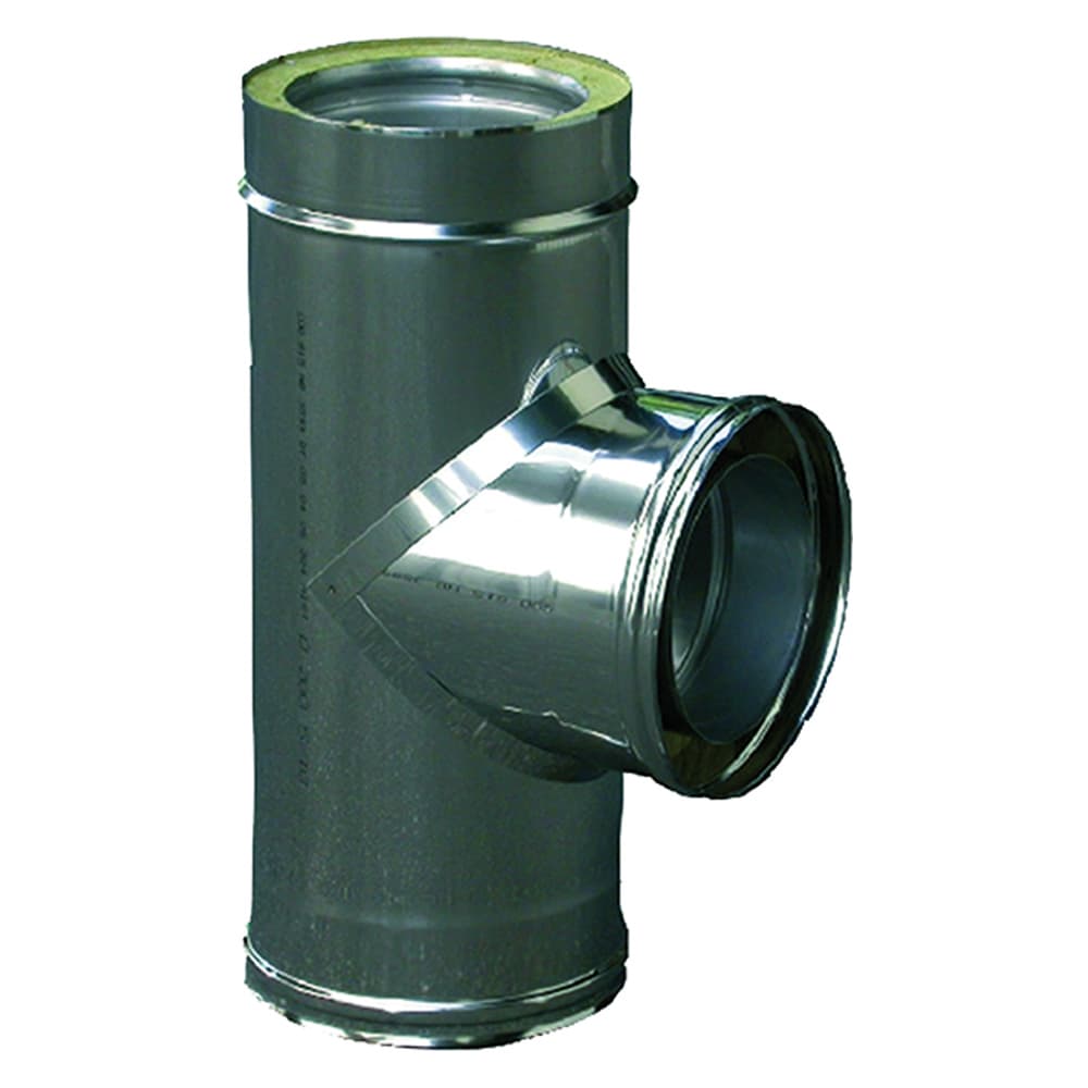 Raccordo Doppia Parete a 90° Ee ¸ 30 Tipo AISI 316 Esterno Acciaio Tip - 2