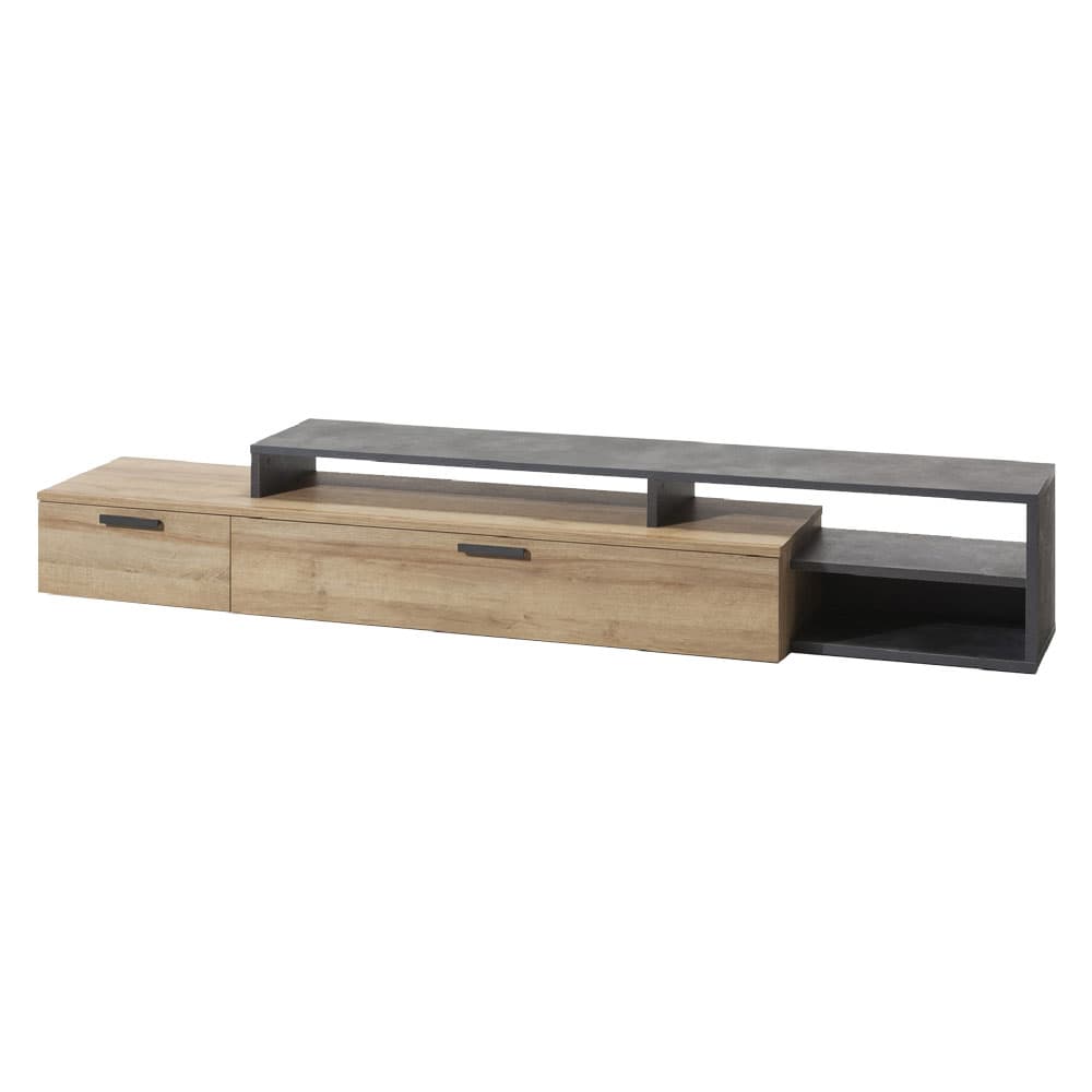 Contromobile Basso Composad Vittoria Linea Rovere Grigio 45 x 270 x 44,9 cm - 2
