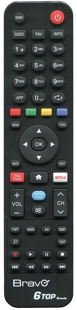 Telecomando per Tv Universale 6 Top Brands Bravo - 2