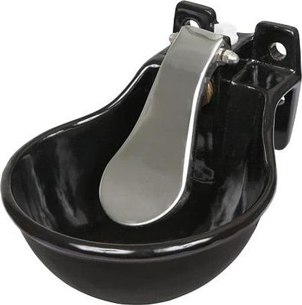 Abbeveratoio Bovini Battimuso Inox Kerbl Ghisa Verniciata Lt 1,45 cm 20,5 - 2
