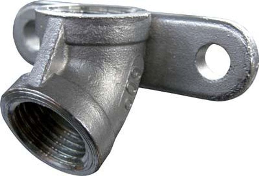 Supporto a Parete per Ciucciotto Suini Inox 60 ° 1/2f - 2