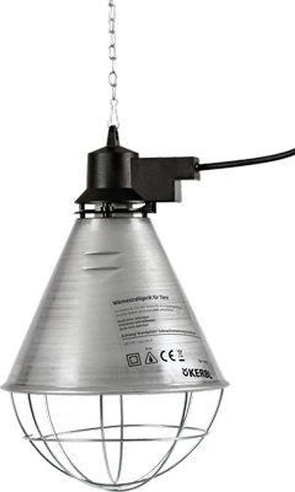 Riflettore Pulcini Kerbl Max Watt 175 E27 2,5 m 230 V 2 Pezzi - 2