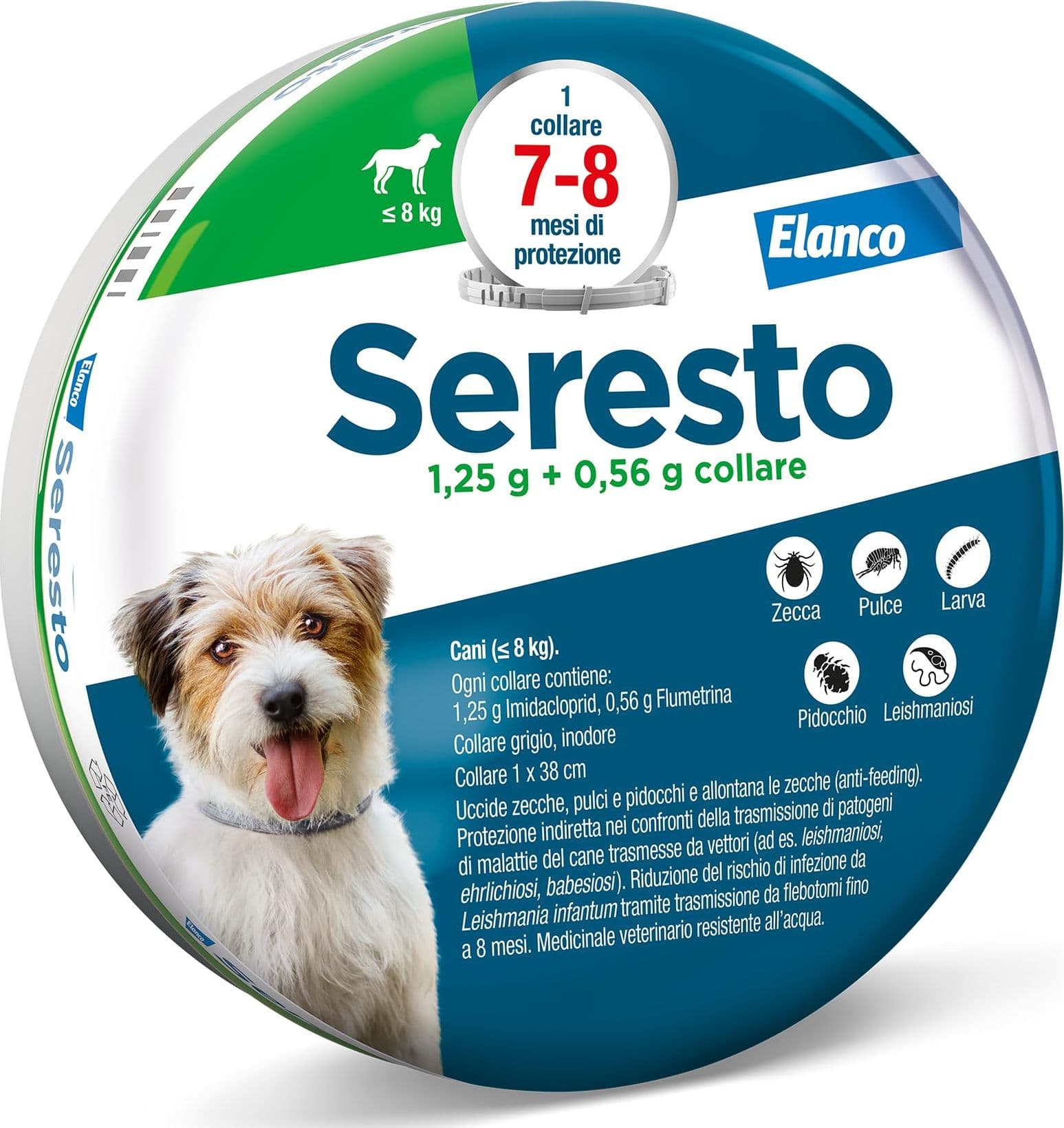 Antiparassitario Seresto Cani Elanco Kg 0 x 8 cm 38 - 2