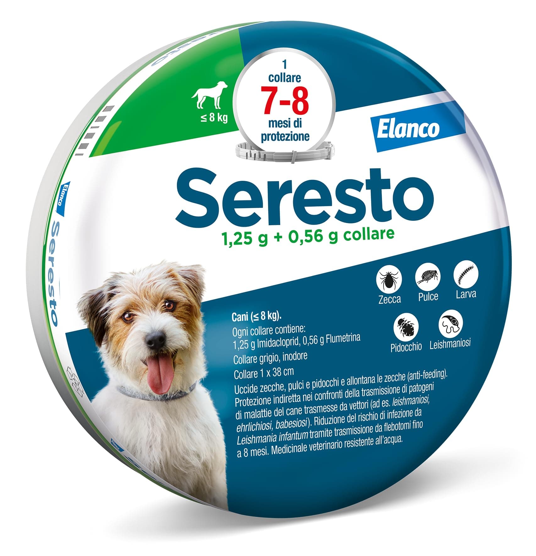 Antiparassitario Seresto Cani Elanco Kg 0 x 8 cm 38 - 2