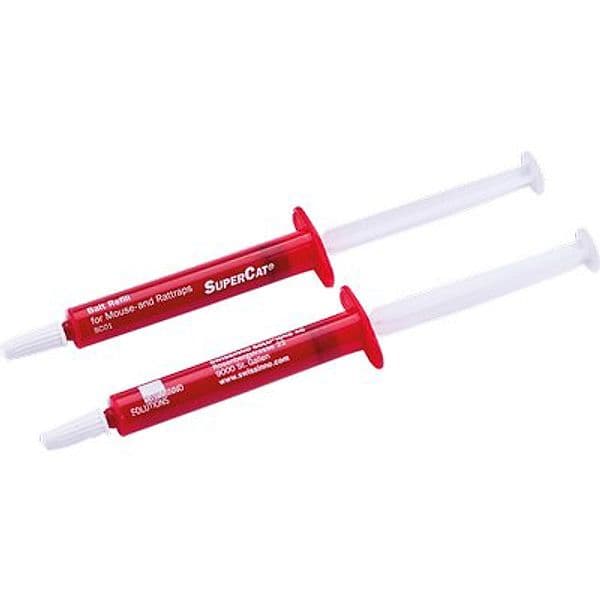 Esca per Trappola Topi Supercat Siringa Swissinno 2 x 3 g 5 Confezioni - 2