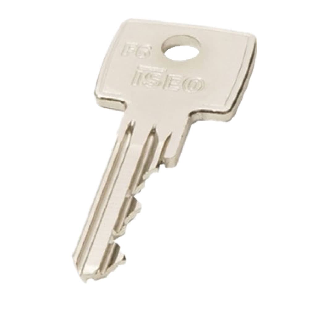Chiave Iseo 020609 Ottone Nichelato Lunghezza 26,6 mm 6 Spine 10 Pezzi - 2