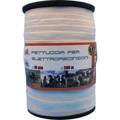 Fettuccia Elettrorecinzione Stars Fili Acciaio Inox 12 mm 40 200 m - 2
