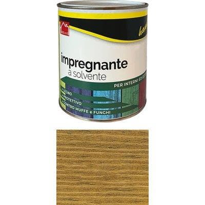 Impregnante a Solvente Hand Noce Chiaro 750 ml 6 Pezzi - 2
