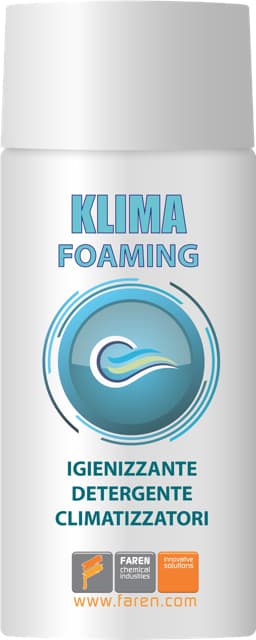 Spray Igienizzante per Climatizzatori Klima Foaming Ml. 400 12 Pezzi Faren - 2