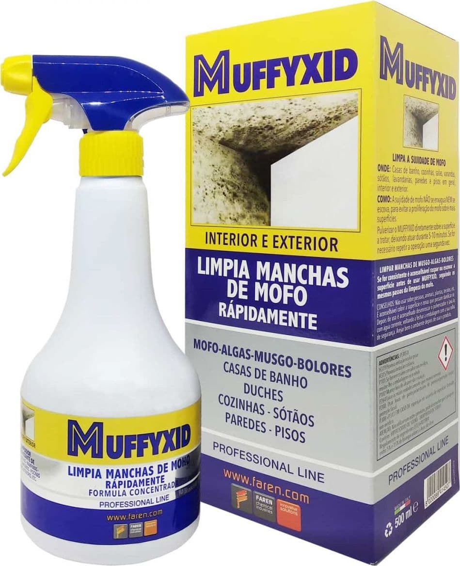 Elimina Muffa Muffyxid Ml. 500 12 Pezzi Faren - 2