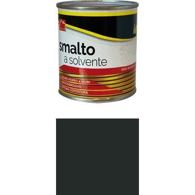 Smalto a Solvente Hand Nero Opaco 750 ml 6 Pezzi - 2