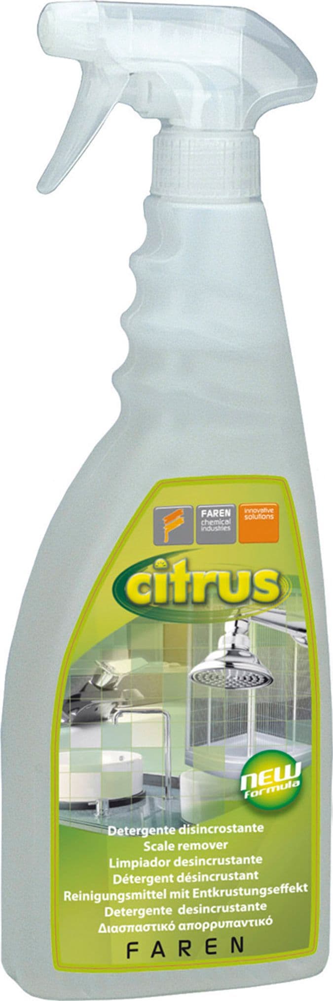 Disincrostante Detergente Citrus Ml. 750 12 Pezzi Faren - 2