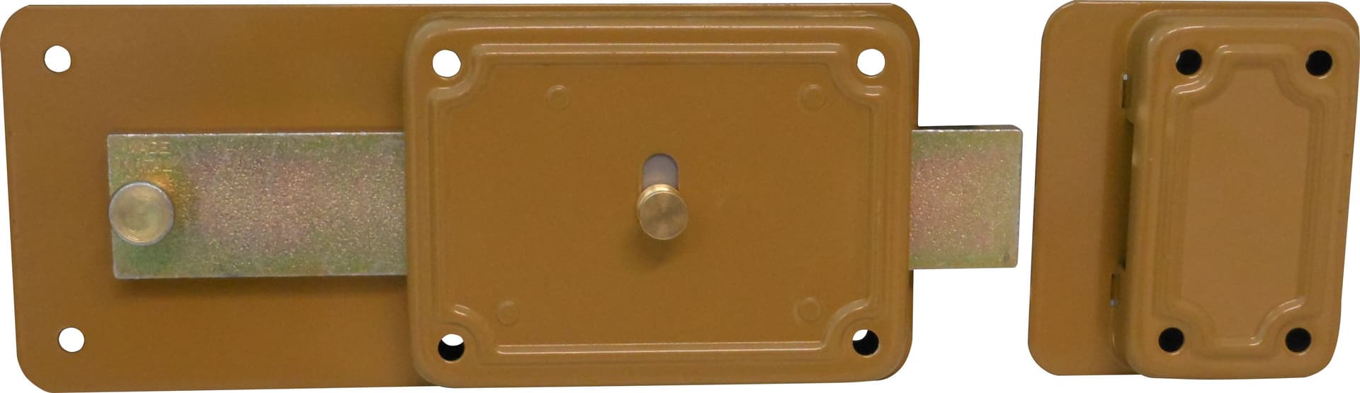 Ferroglietto Serratura Legno Appl. 6 M. Cil Fisso Art. P60 E.70 2 Pezzi – F.Lli Facchinetti