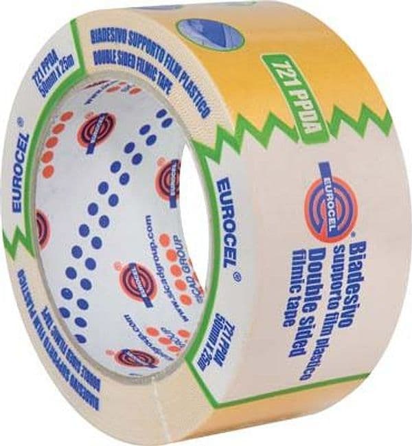 Nastro Biadesivo 721 Ppda Eurocel 25 ml 50 mm 6 Pezzi - 2