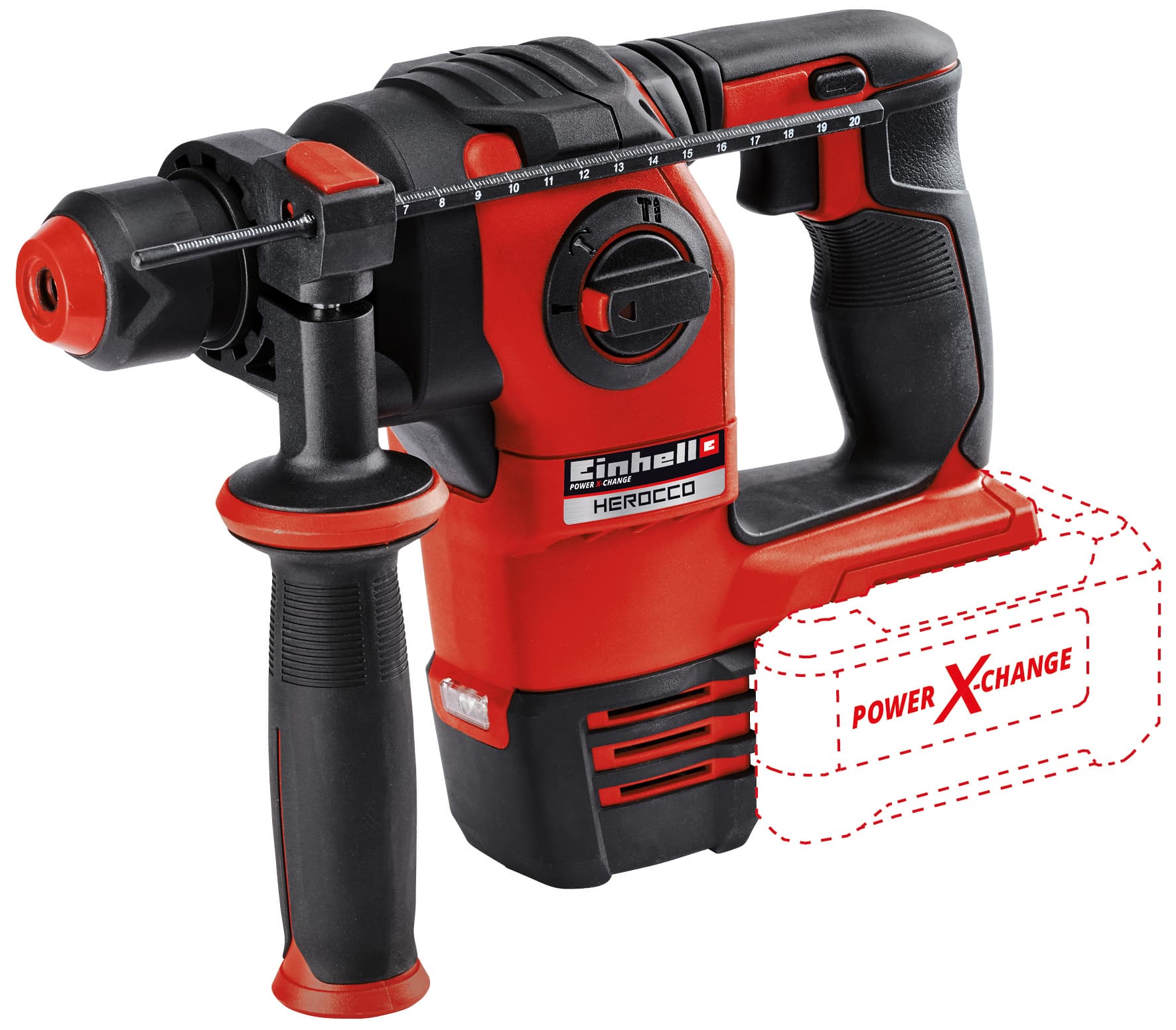Martello Tassellatore Herocco 18 V Solo Einhell - 2