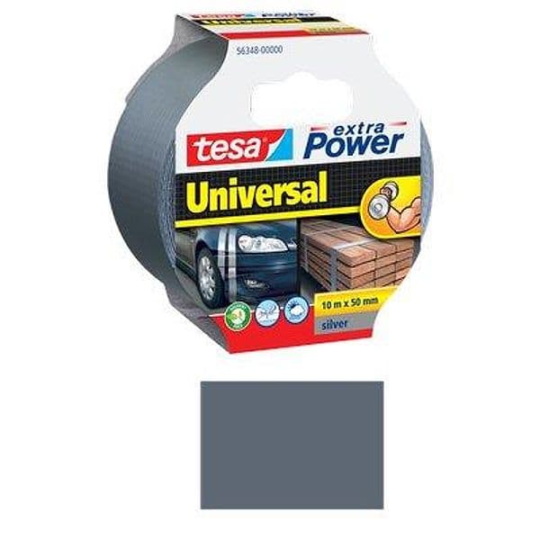Nastro Alta Resistenza Extra Power 56490 Tesa Grigio 10 ml 50 mm 6 Pezzi - 2