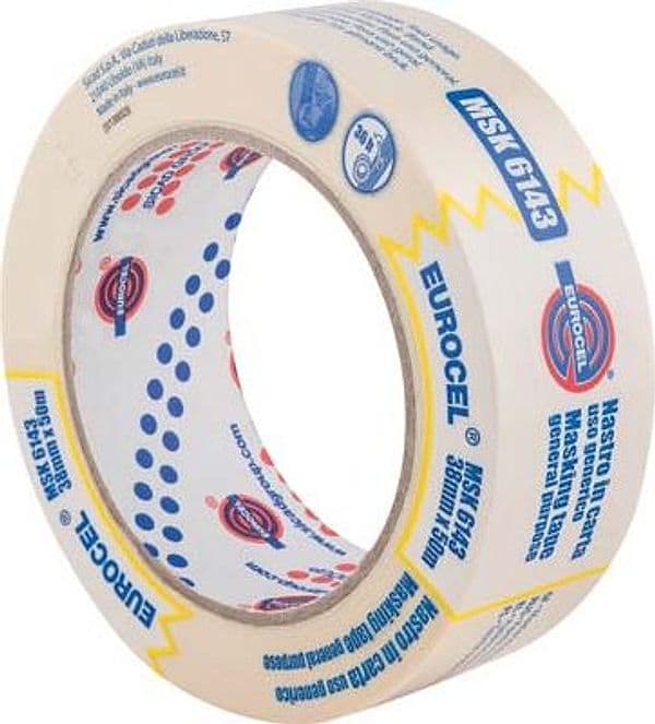 Nastro Carta Msk 6143 Tb Eurocel 50 ml 30 mm 60 Pezzi - 2