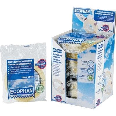 Nastro Adesivo Trasparente Casa Expo Eurocel Ppl 66 ml 15 mm 10 Pezzi - 2
