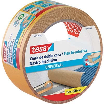 Nastro Biadesivo Universale Pavimenti Tesa 25 ml 50 mm 6 Pezzi - 2