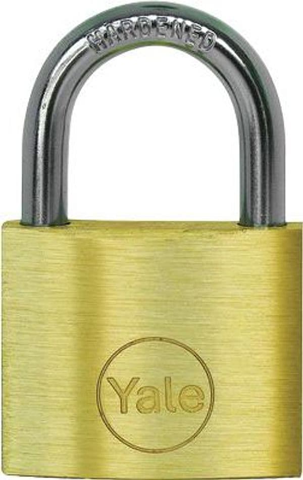 Lucchetto Prium Yale Corbin Ottone Arco Cromato Chiavi 2 25 mm 12 Pezzi - 2