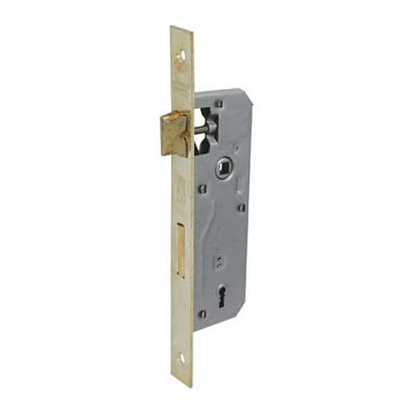 Serratura Patent B.quadro Ottonato 040P Bonaiti I.mm 90 F.mm 22 E.mm 40