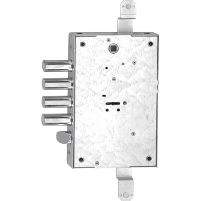 Serratura Metallo Applicare 60801 Iseo Dm M4 Tripl con Scr Ip.mm 28 E.mm 63 - 2