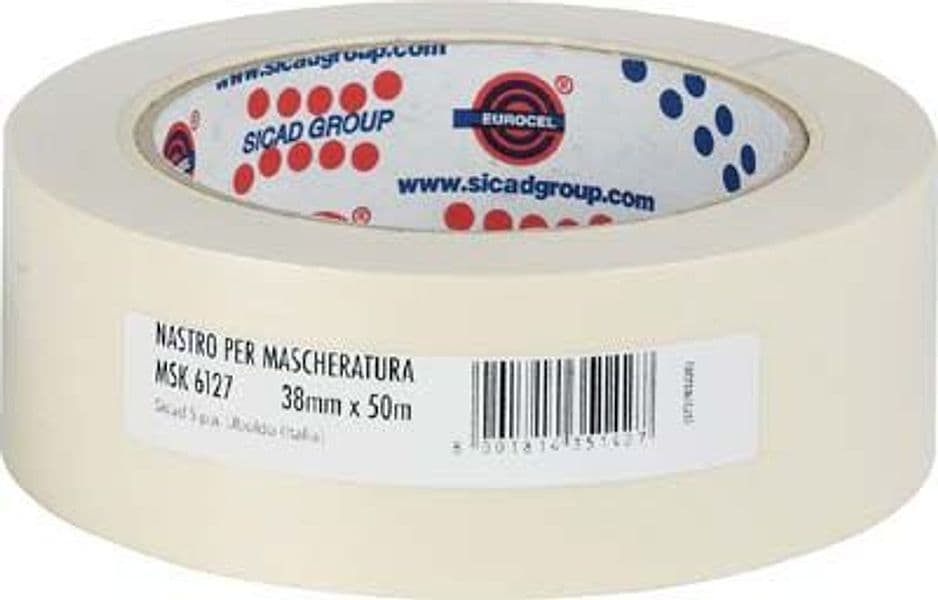 Nastro Carta Msk 6127 Tb Eurocel 50 ml 38 mm 48 Pezzi