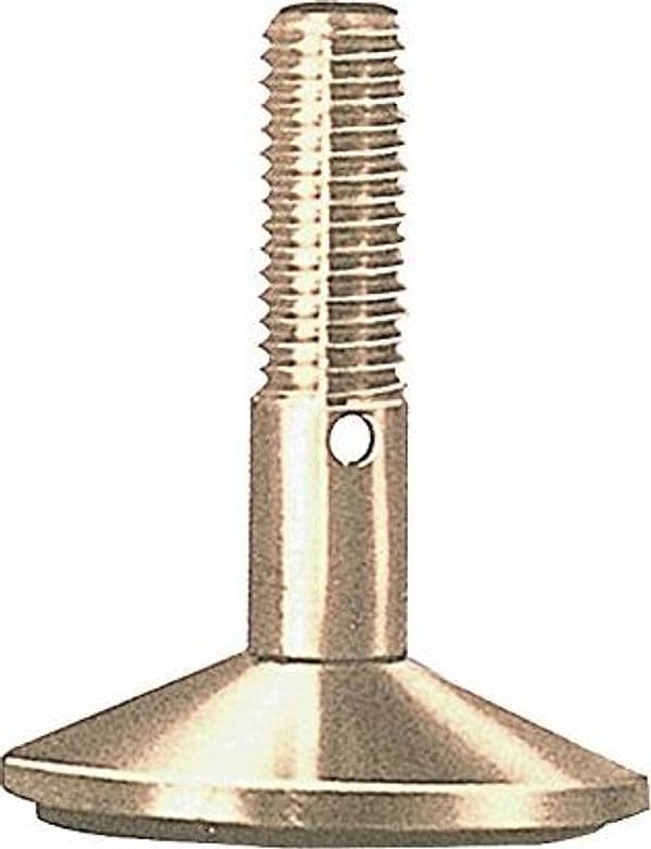 Piedino Regolabile Rialzato per Mobili Ø 60 mm 12 x 28 mm H 60 mm 6 Pezzi – Autres