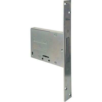 Serratura Metallo Infilare 661 Iseo B.q Zinc F.mm 25 Dm M4 H.mm 82 E.mm 60 - 2