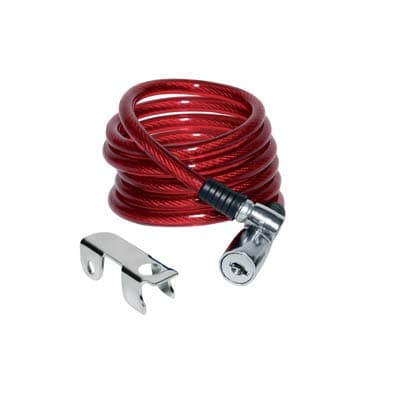 Antifurto Fune a Spirale Bici Moto 87302 Ilsa 8 mm 150 cm 2 Pezzi - 2