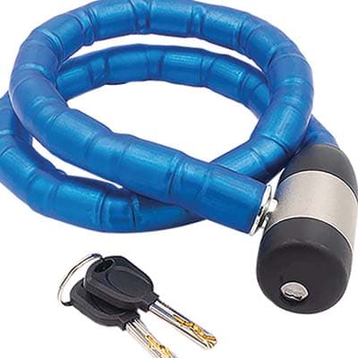 Antifurto Cavo Blindato Bicimoto 81903 Ilsa Acciaio Mm 23 cm 150 - 2