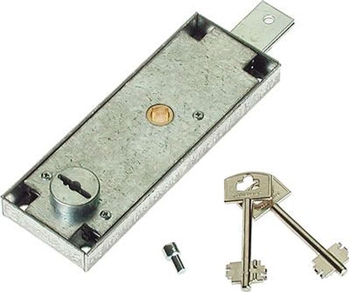Serratura Basculante Applicare 2240 Securemme Dm con Q8 I.mm 68,5 C.dritto - 2