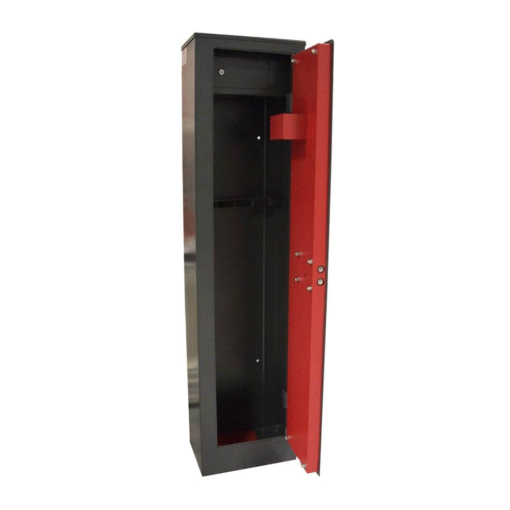 Armadio Porta Fucili Classic 3 Posti Effe con Tesoretto Cm 25X20 H.cm 145