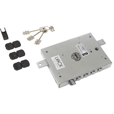 Serratura Metallo Applicare Ser 711 Dierre Atra Dm M4 Tripl con Scr 8214803 - 2