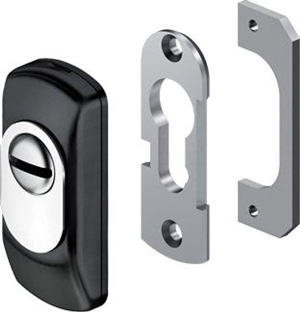 Defender SG15 Disec Foro Sagom. Mm 70X30 Nero H.mm 7 x 12 - 2