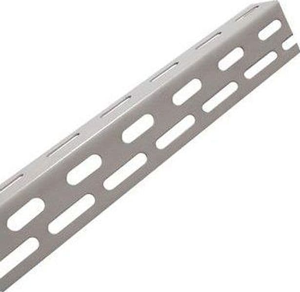 Asta per Ripiano Metallico Pesante Prometal 40 x 40 mm 250 cm 2 Pezzi
