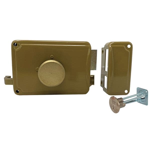 Serratura Legno Applicare P22 2030 Facchinetti C.tondo Staccato M2 8200150 - 2