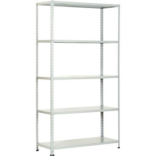 Scaffale Kit 5 Ripiani Aste Intere Prometal Grigio 40 x 90 cm 200 cm - 2