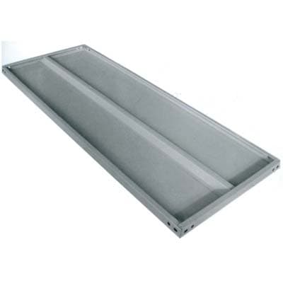 Ripiano Metallico Rinforzo Singolo Prometal Grigio 90 x 30 cm 5 Pezzi - 2