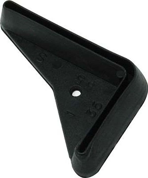 Puntale per Asta Metallica Pe Nero Sx 35 x 55 mm 10 Pezzi - 2