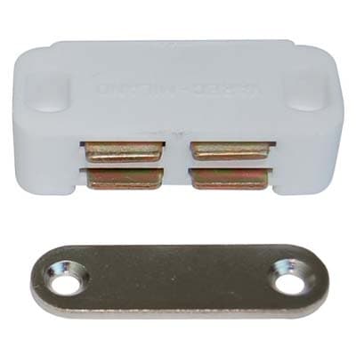 Cricchetto Magnetico Sportelli UCN10 Varec 3,5 kg 45 mm H 19 mm 12 7956809 - 2